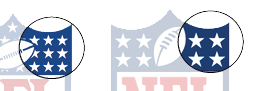 NFL logo change - stars